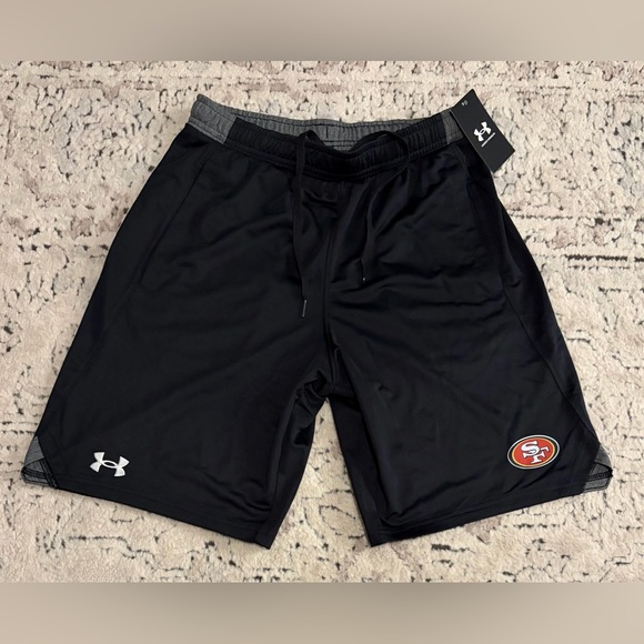 Under Armour Other - Under Armour Authentic San Francisco 49ers Black Shorts NFL Football Men’s Sz: S